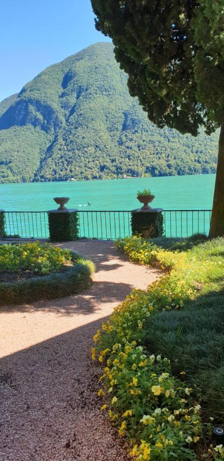 Lugano Lake, Nido Del Cigno Oria  Luaran gambar